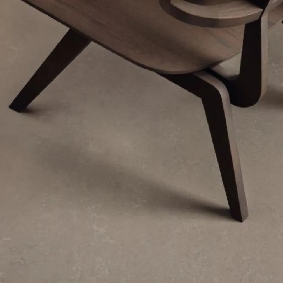 Linoleumilaatta Forbo Marmoleum Click Liquid Clay 30x60 cm savenharmaa