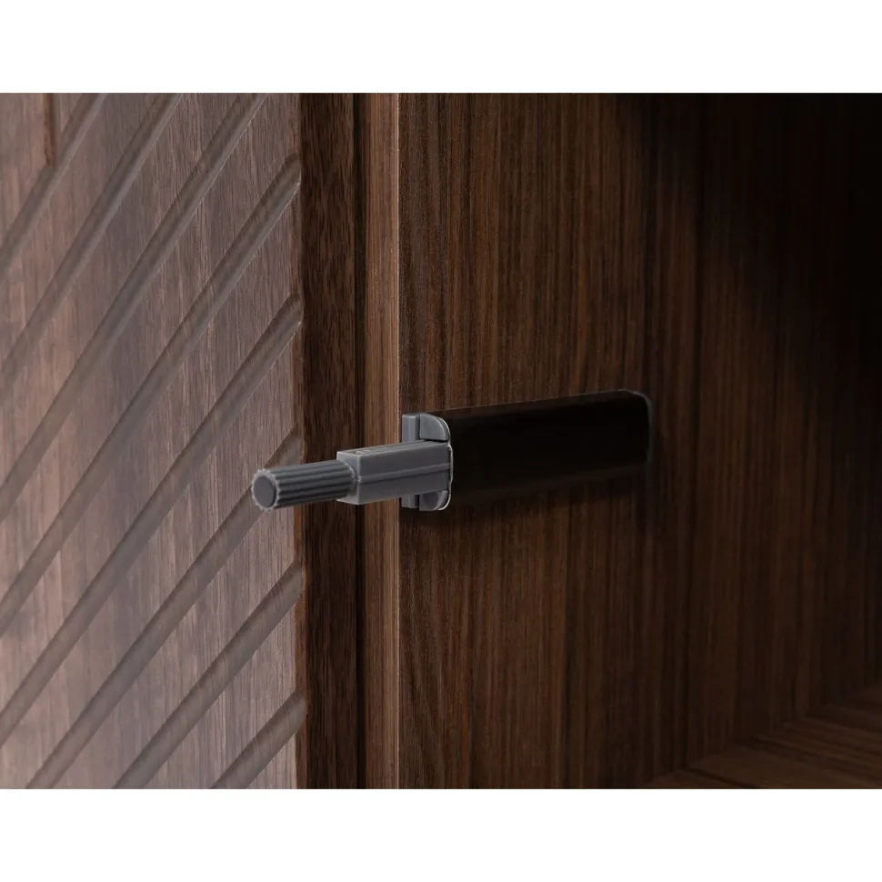 Lipasto ART DECO 4D, ruskea (2364)