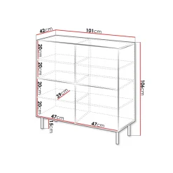 Lipasto ARUBA 4D, beige (0545)