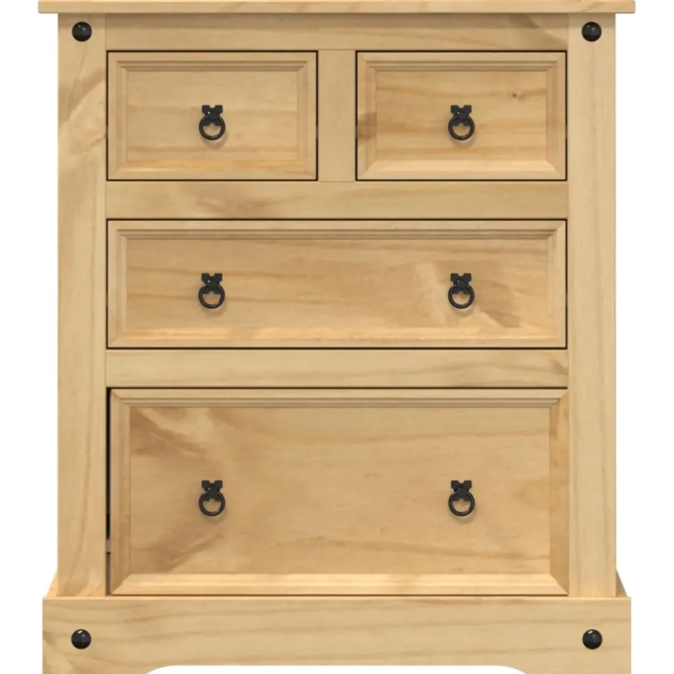 Lipasto Corona 80x43x91 cm täysi mänty (05670)