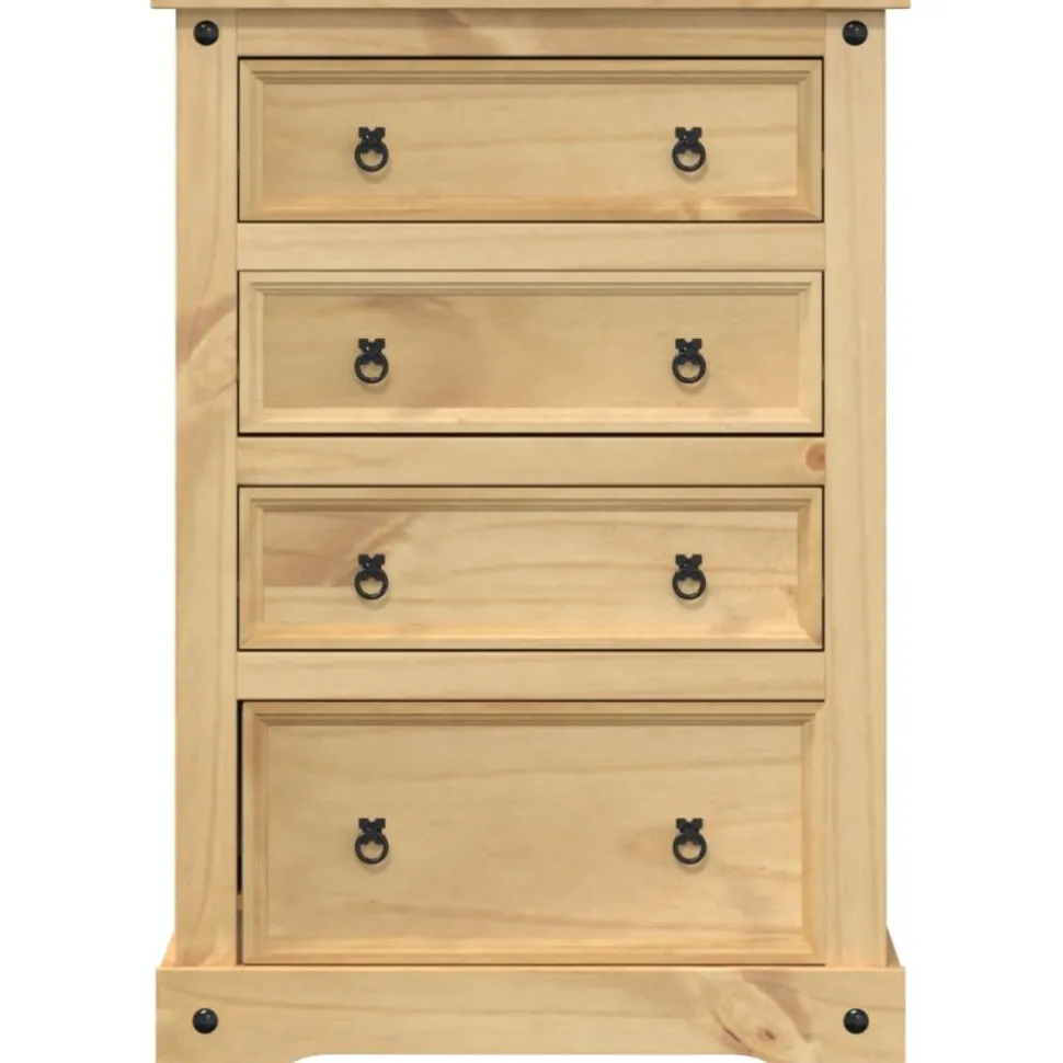 Lipasto Corona 80x43x114 cm täysi mänty (05672)