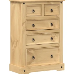 Lipasto Corona 80x43x114 cm täysi mänty (05671)