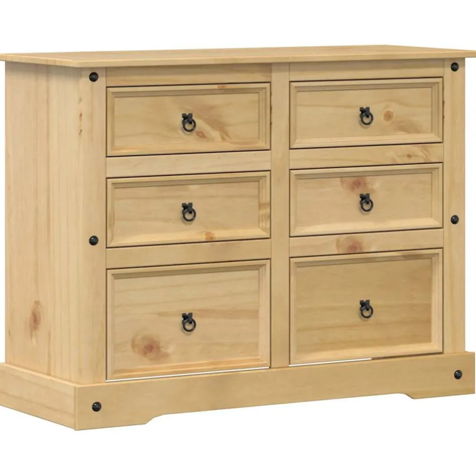 Lipasto Corona 112x48x91 cm täysi mänty (05677)