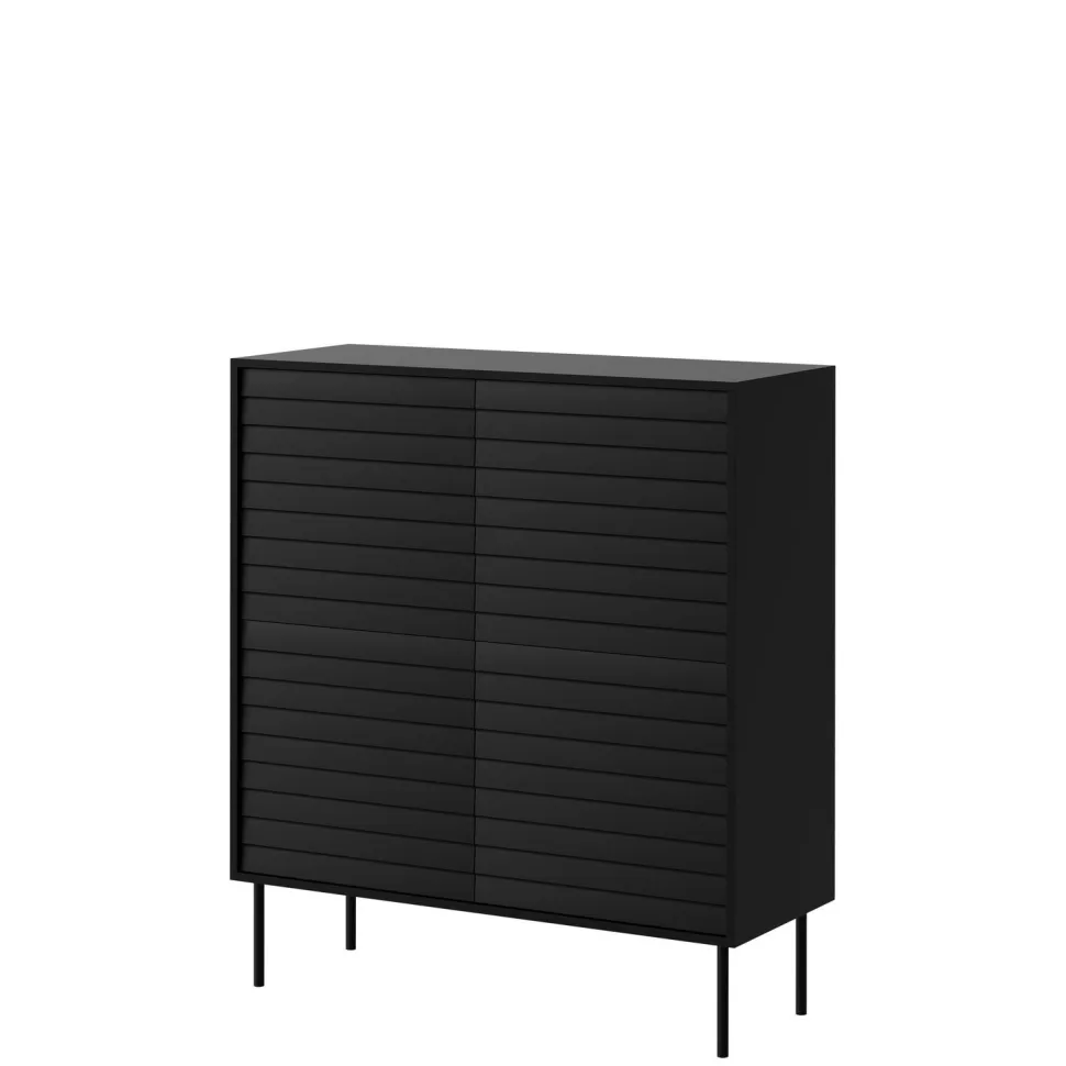Lipasto CORTINA 100 4D, musta (9737)