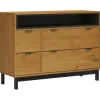 Lipasto FLAM 110x40x80 cm täysi mänty (76071)