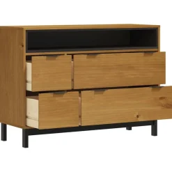 Lipasto FLAM 110x40x80 cm täysi mänty (76071)