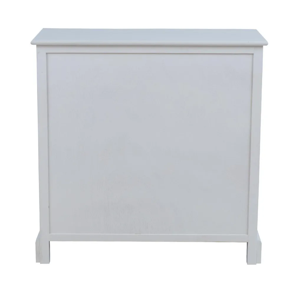 Lipasto Home4You Meldon 75x33x75cm, valkoinen