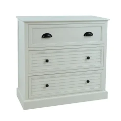 Lipasto Home4You Meldon 80x35x80cm, valkoinen