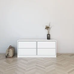 Lipasto Inaria Koti, 2+2 laatikkoa, mittatilaus, grafiitinharmaa