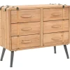 Lipasto kiinteä kuusipuu 91x35x73 cm