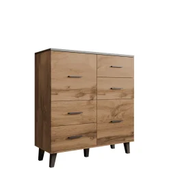 Lipasto LOTTA II 110 2D4S, beige/musta (2605)