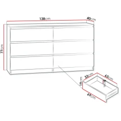 Lipasto MALWA M6 140, valkoinen (5227)