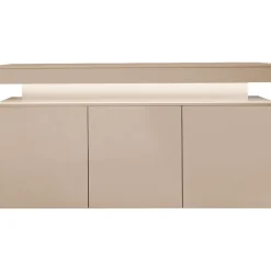Lipasto Nomla 3D 160 GLOSSA 08, LED-valaistuksella, 83x160cm, beige