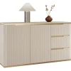 Lipasto Nomla 2D3S HILAFIN, 153x84cm, beige