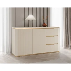 Lipasto Nomla 2D3S HILAFIN, 153x84cm, beige