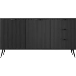 Lipasto Nomla 2D3S LANTE, 82x164cm, musta
