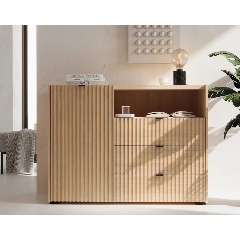 Lipasto Nomla 1D3SZ CYLIZA CY01, 80x106cm, beige