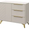 Lipasto Nomla 1D3SZ XYLIX, 100cm, beige