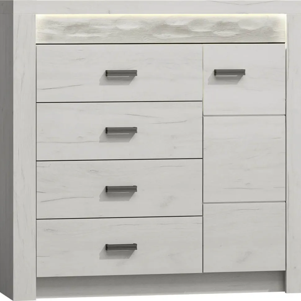Lipasto Nomla INDIANAPOLIS 17, 104x109cm, tummanruskea