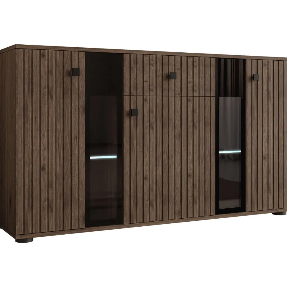 Lipasto Nomla SALSA MDF, 80x141cm, ruskea