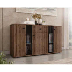 Lipasto Nomla SALSA MDF, 80x141cm, ruskea