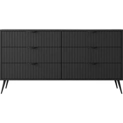 Lipasto Nomla 6S LANTE, 82x164cm, musta