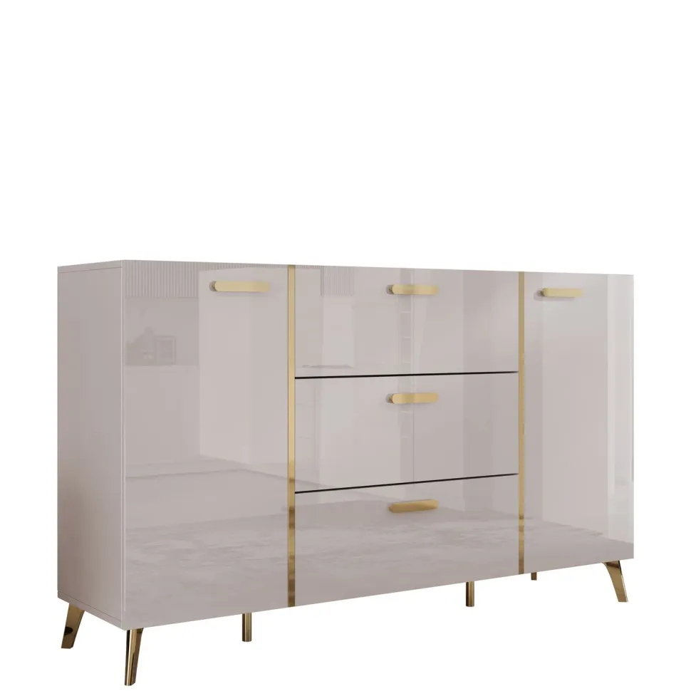 Lipasto PICRU 150 2D3SZ, beige/kulta (1657)