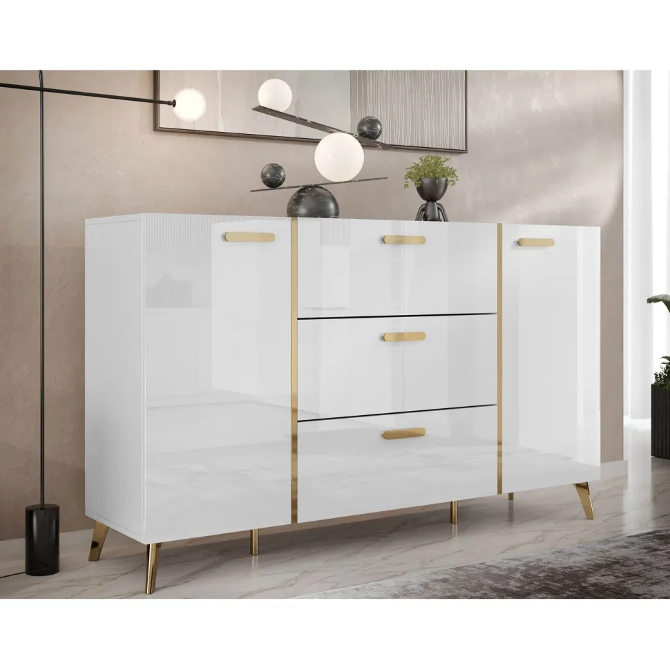 Lipasto PICRU 150 2D3SZ, beige/kulta (1657)