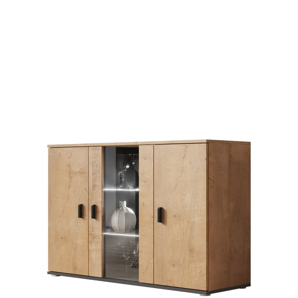 Lipasto SOHO S-7, ruskea/musta (2866)