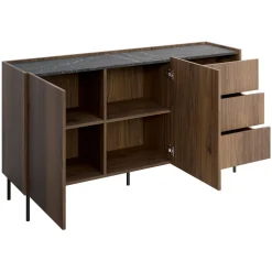 Lipasto TEWOS K160 3SZ, ruskea/musta (2387)