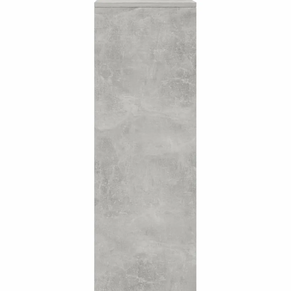 Lipasto 6 vetolaatikolla betoninharmaa 50x34x96 cm lastulevy
