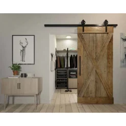 Liukuoven kisko ja helasarja Savo LOFT, musta