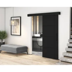 Liukuovi Eltap Crestina 206x96.5cm, musta