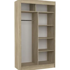 Liukuovikaappi ADKR Toura 120, valkoinen