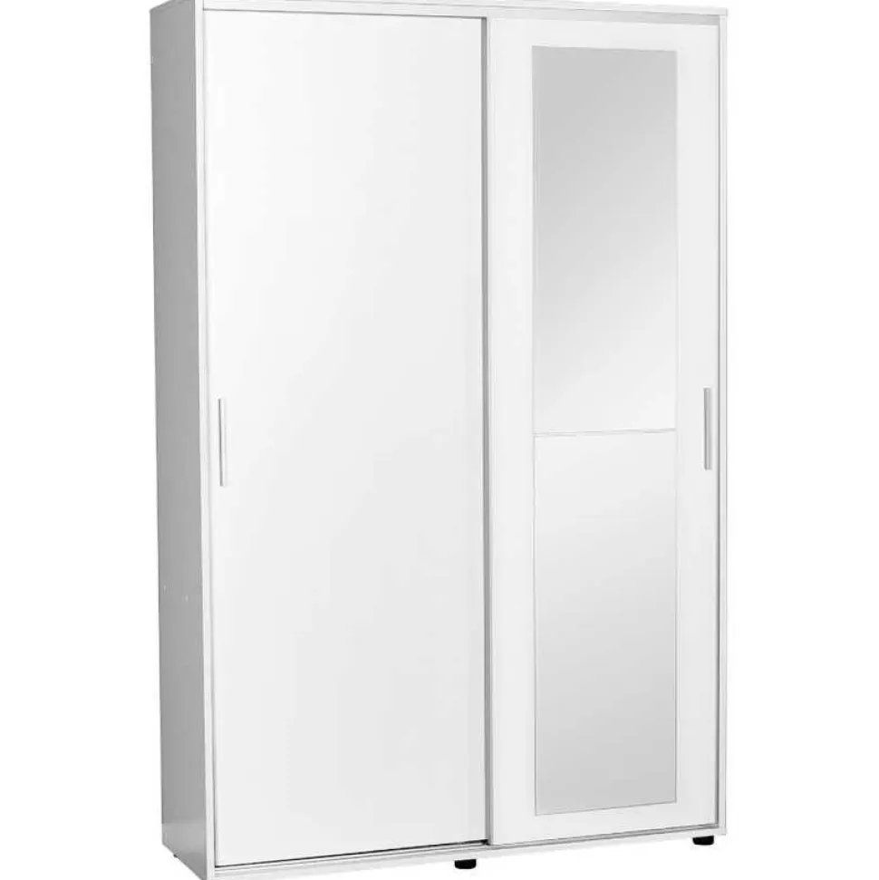 Liukuovikaappi Linento Furniture Prt-620-Bb-3 valkoinen