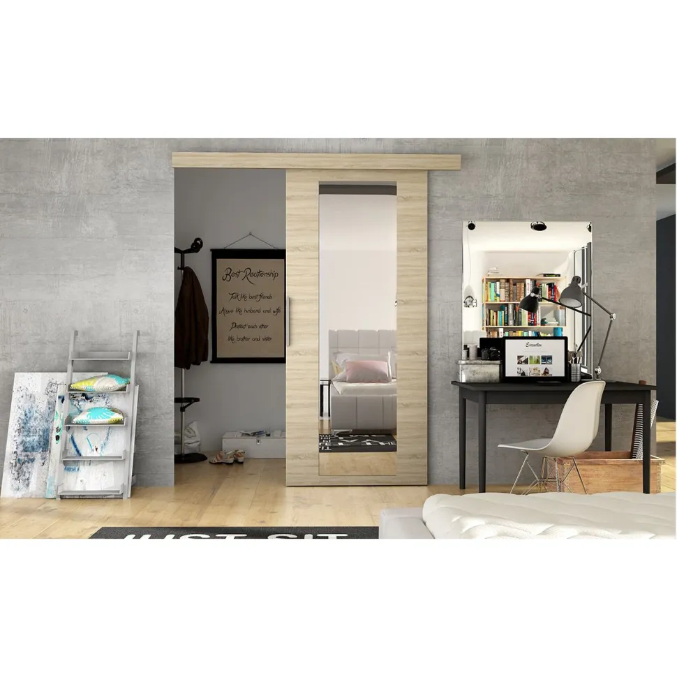 Liukuovi MARTI IV + itsesulkeutuva mekanismi, beige (7118)