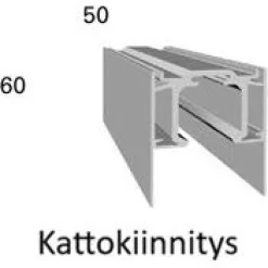 Liukuovi Nettiovi Sointu, yläkantoinen, mittojen mukaan
