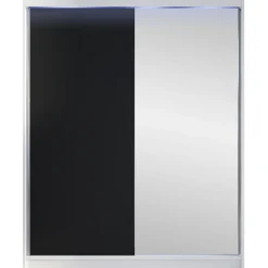 Liukuovivaatekaappi Nomla CAMINO I, LED-valaistuksella, peilillä, 150x200cm