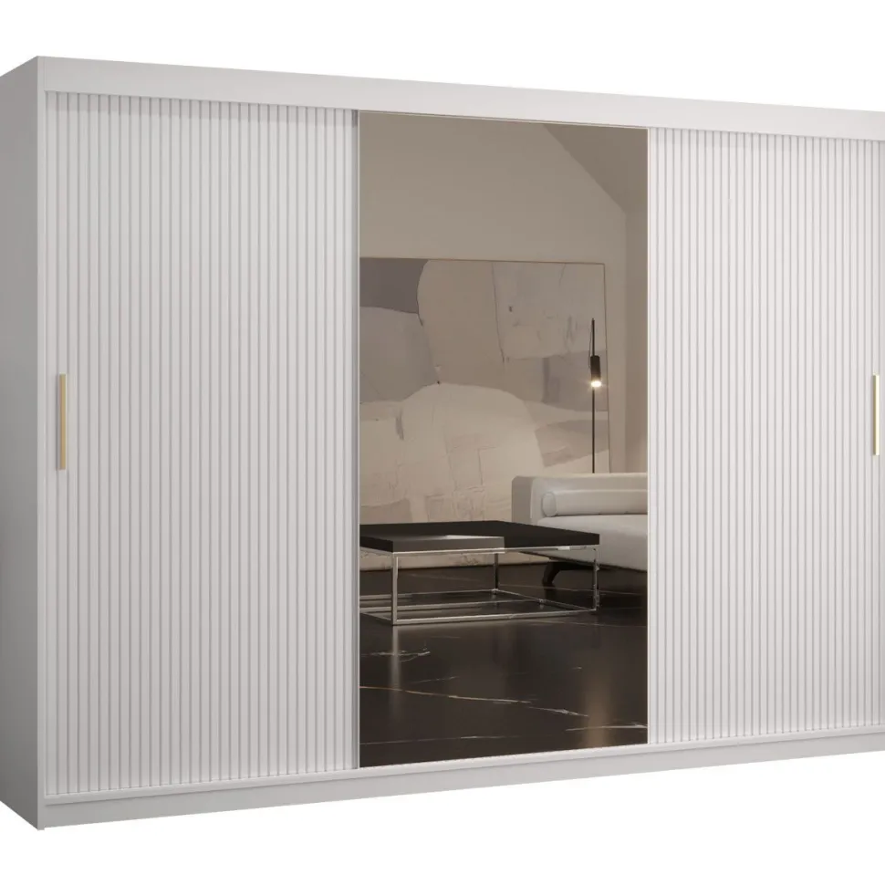 Liukuovivaatekaappi Nomla RIFLO SLIM 2 250, 250x200cm