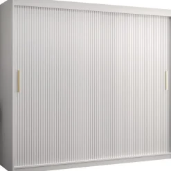 Liukuovivaatekaappi Nomla RIFLO SLIM 1 200, 200x200cm