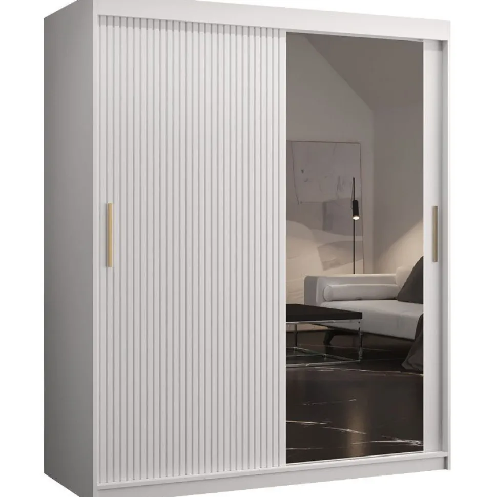 Liukuovivaatekaappi Nomla RIFLO SLIM 2 150, 150x200cm