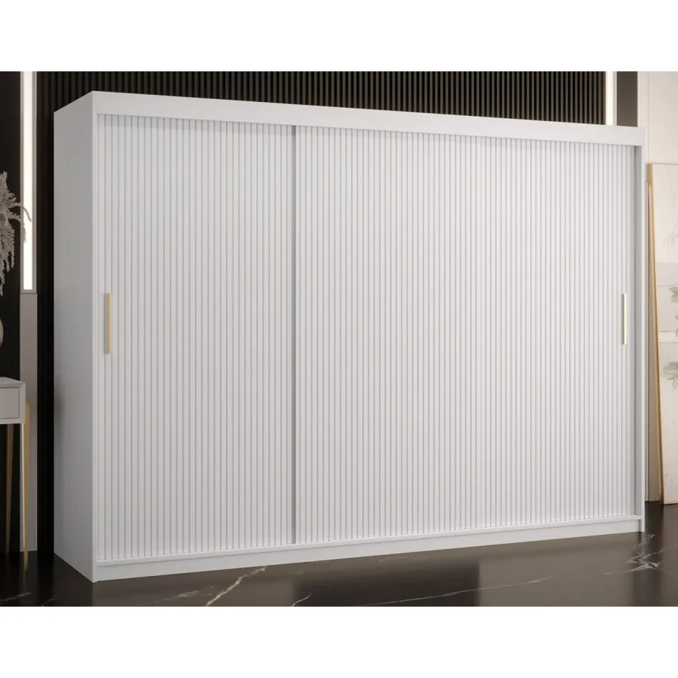Liukuovivaatekaappi Nomla RIFLO SLIM 1 250, 250x200cm