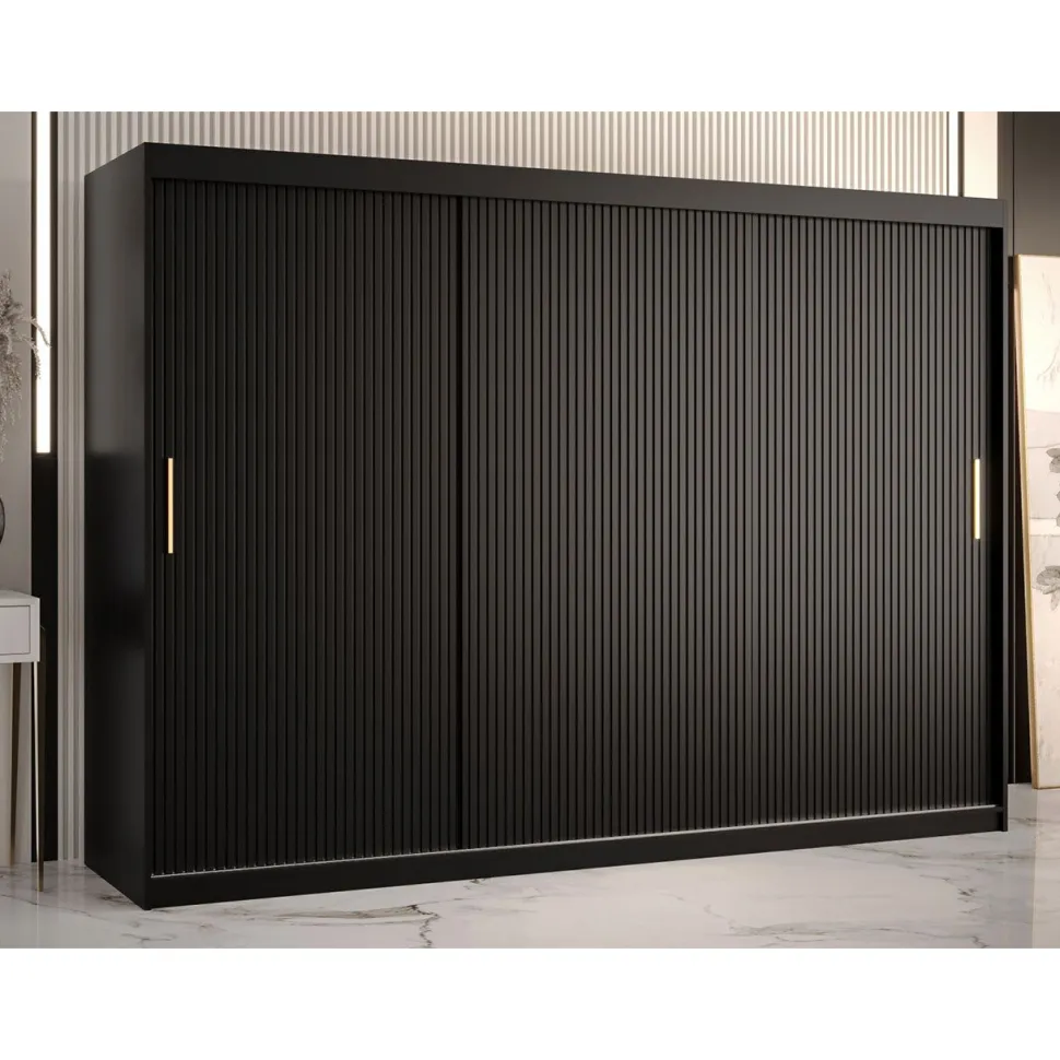 Liukuovivaatekaappi Nomla RIFLO SLIM 1 250, 250x200cm