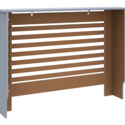 Lämpöpatterin suoja antrasiitti 112x19x81cm mdf