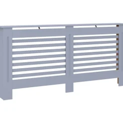 Lämpöpatterin suoja antrasiitti 172x19x81cm mdf