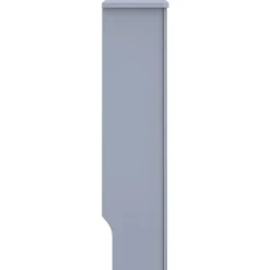 Lämpöpatterin suoja antrasiitti 112x19x81 cm mdf