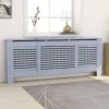 Lämpöpatterin suoja harmaa mdf 205 cm