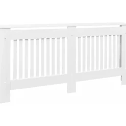 Lämpöpatterin suoja MDF 172 cm valkoinen