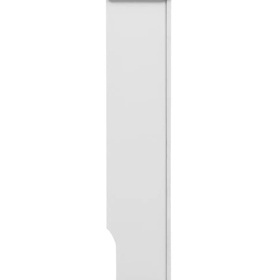 Lämpöpatterin suoja MDF 172x19x81.5 cm valkoinen