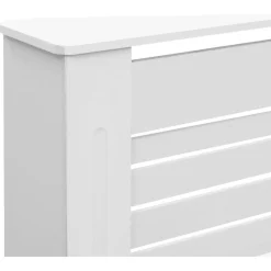 Lämpöpatterin suoja MDF 172x19x81.5 cm valkoinen